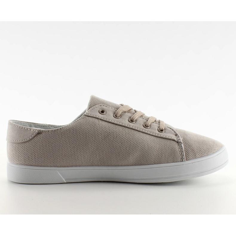 Damen Sneaker Stoff B779 L. Grey grau