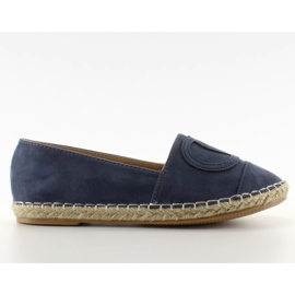 Chanel Espadrilles T272P blau marineblau