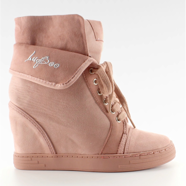 Wildlederturnschuhe B12-22 Rosa