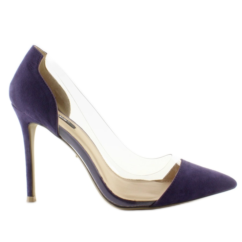 Stecknadeln mit transparenten Seiten 5049 Purpl violett