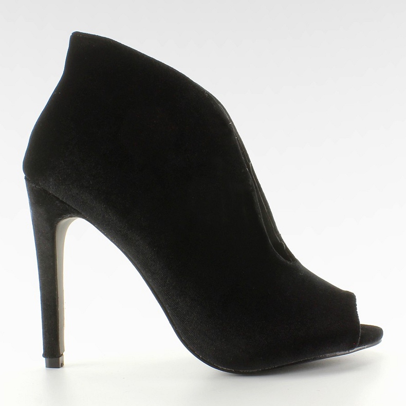 Pumps aus Samt Stiefel 8751 Schwarz