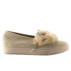 Schöne Turnschuhe Hunny Bunny NB50 Beige