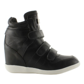 Gesichtssneaker High Top JT35 schwarz