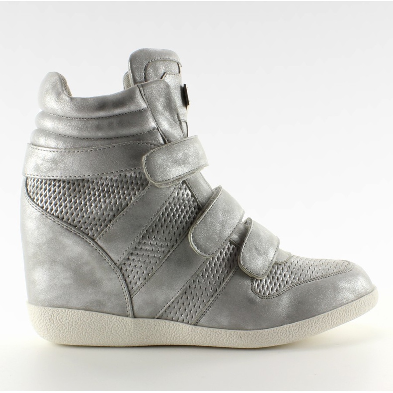 Fullface-Sneaker JT35 silber grau