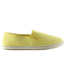 Slip-On-Sneakers mit einem Band 991-Y gelb