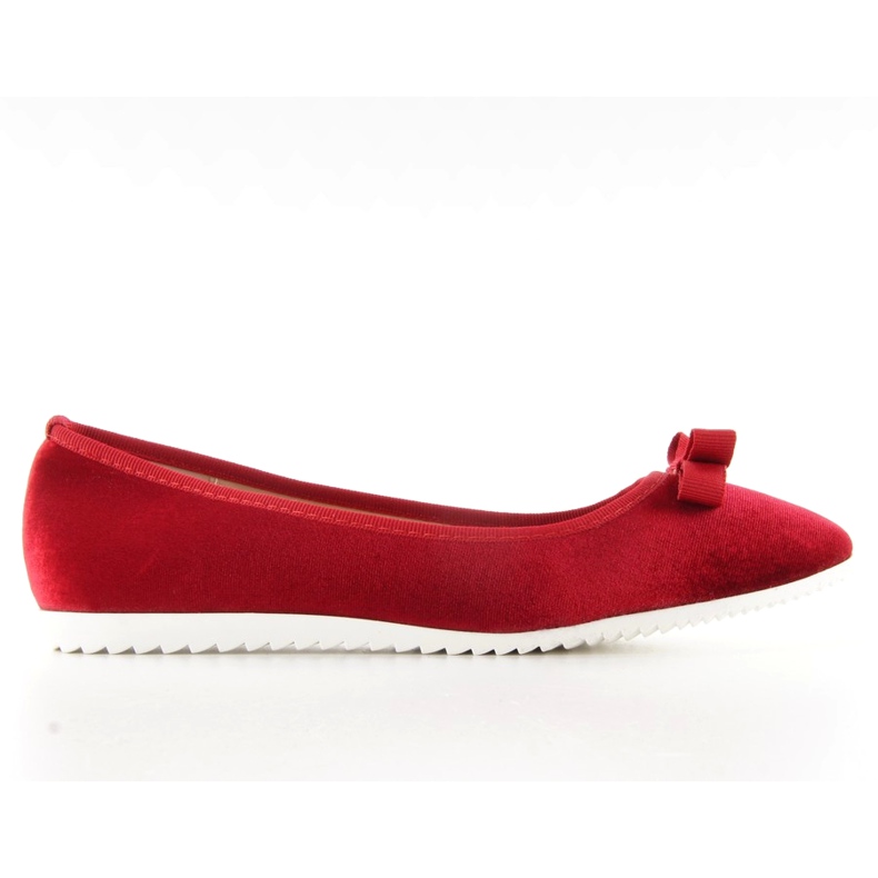 Ballerinas aus Satin lds-1a010 Rot