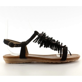 Sandalen im indischen stil k1626301 negro schwarz
