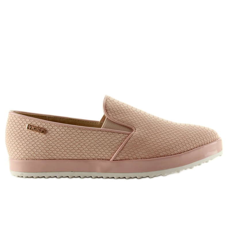 Slipony Schlange matt 8183 Rosa