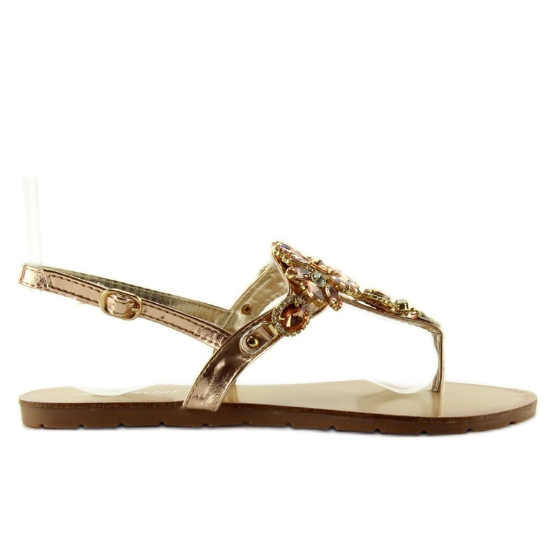 Sandalen mit schönen Steinen JH41 rosa