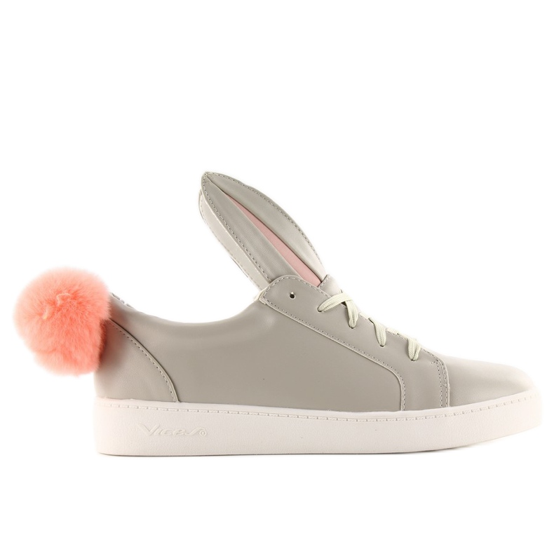 Häschen-Turnschuhe mit Schaden 7117 Grau