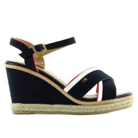 Keilsandalen Tomy 1234 marineblau