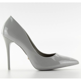 Glatt lackierte Le03 graue Fersen