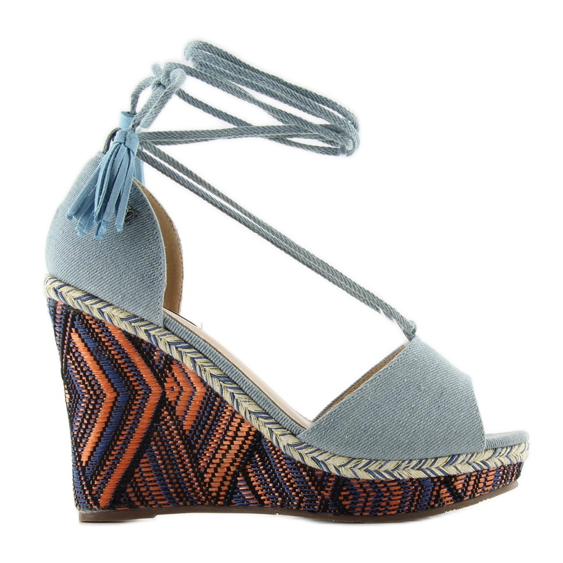 Sandalen Keile Keile 2075 L. blau