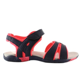Sportowe Sandalen 7S-Ta86091M Navy / Hot Pink marineblau