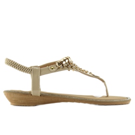 Sandalen reich verziert 2017-32 grau