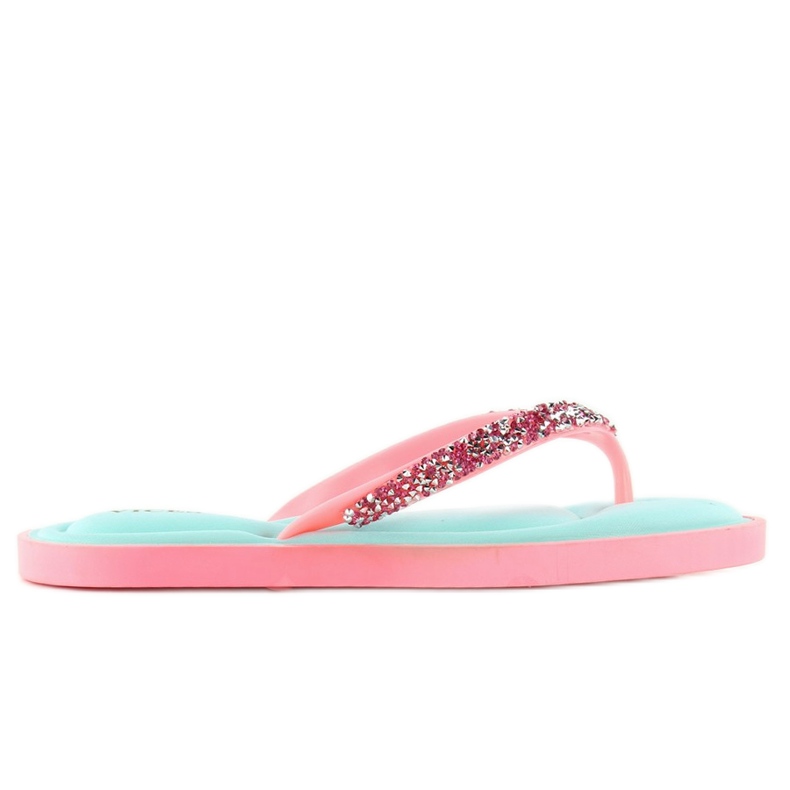 Flip-Flops auf einem Kissen pt93 Pink rosa blau