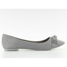 Ballerinki lustige Bälle C85p grau