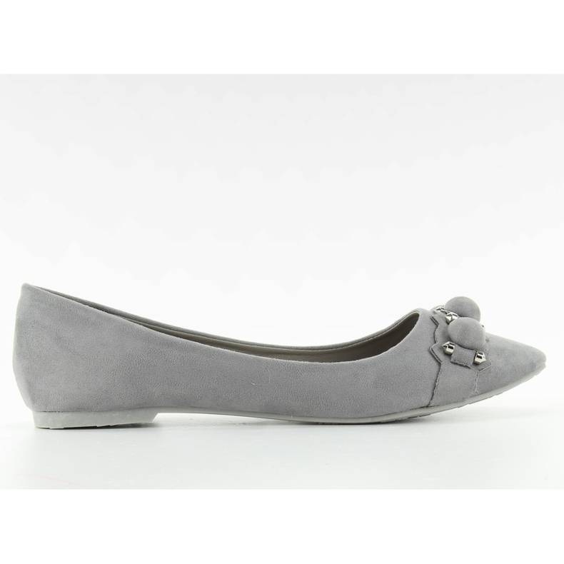 Ballerinki lustige Bälle C85p grau