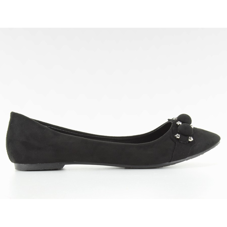 Ballerinki lustige Bälle C85p schwarz