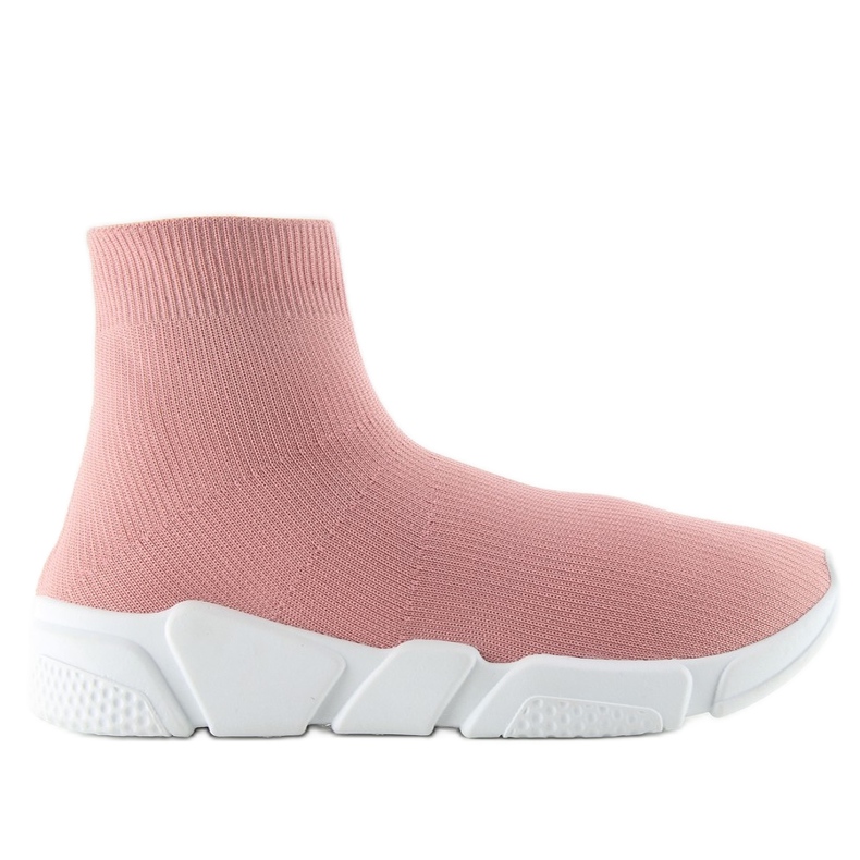 NB122p Sportschuhe mit rosafarbenen Socken