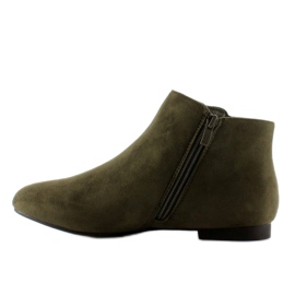 Wildlederstiefel 7-106 Grün