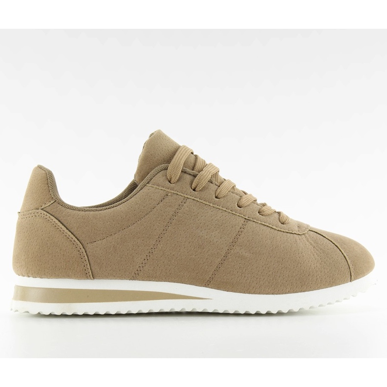 BY-012 Khaki Wildleder Sportschuhe
