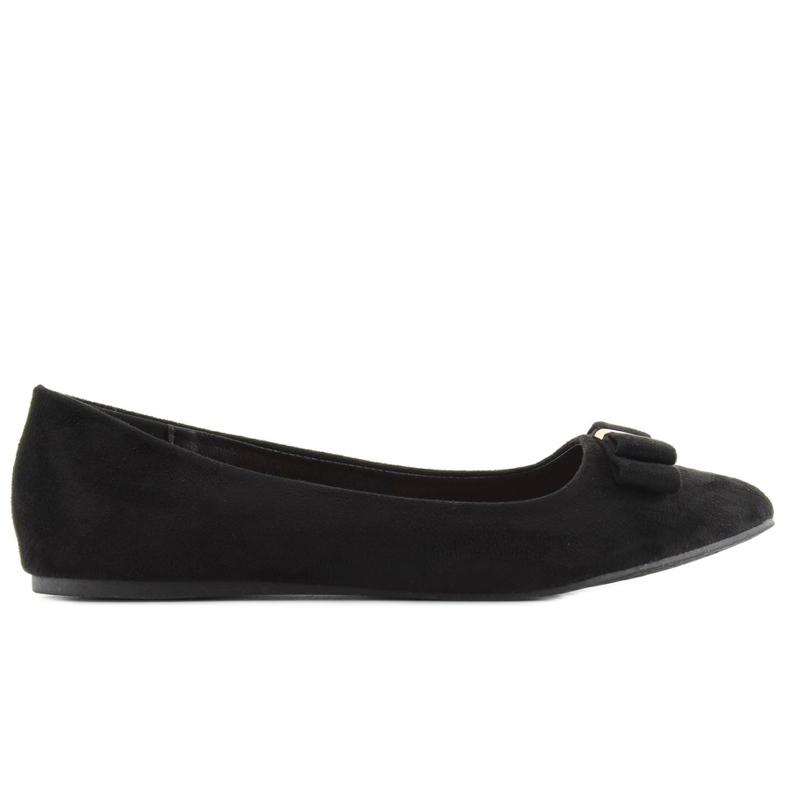 Wildleder G305 schwarze Ballerinas