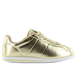 Strukturierter Sportschuh 8849 Gold golden