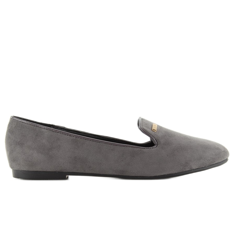 Klassisches Wildleder lj-1a79 graue Herren