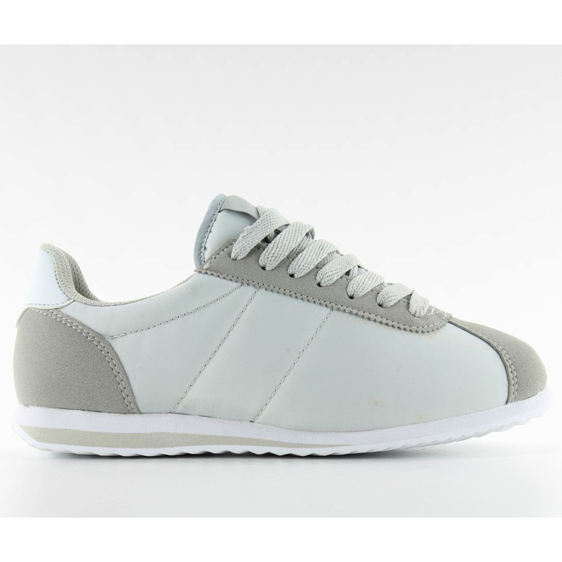 Leichte Sportschuhe 16-297 Grau blau