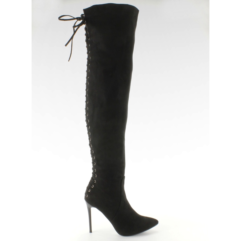 Rückenschnürung auf der Rückseite SY-12 Black schwarz