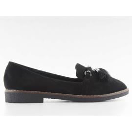 Damen Loafers Lords JH52p schwarz
