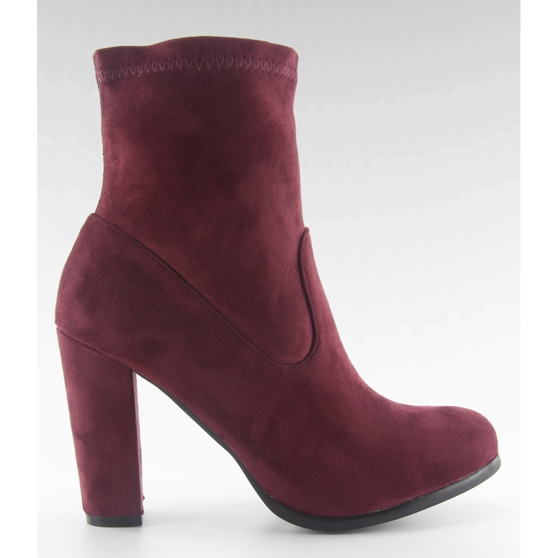 Herbst High Heels A921 weinrot