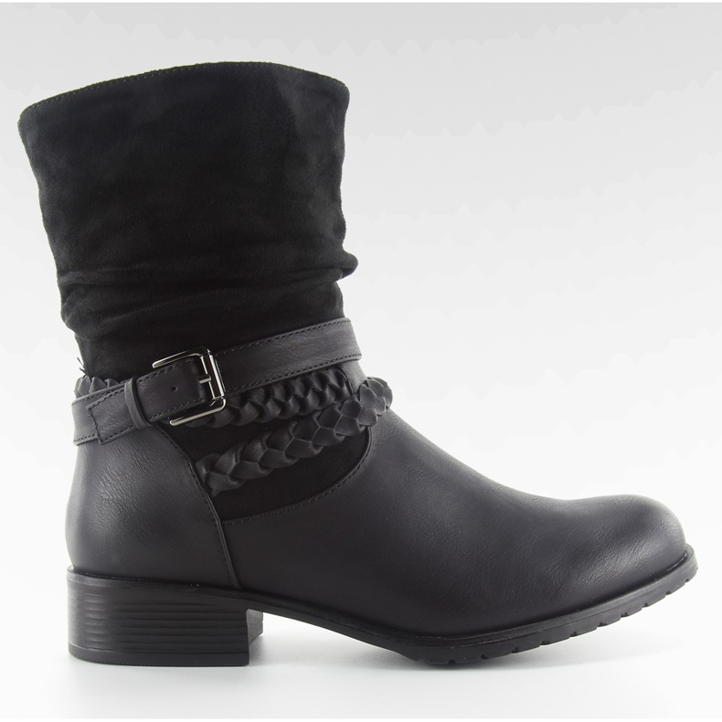 Stiefel im Militärstil 632-pa schwarz