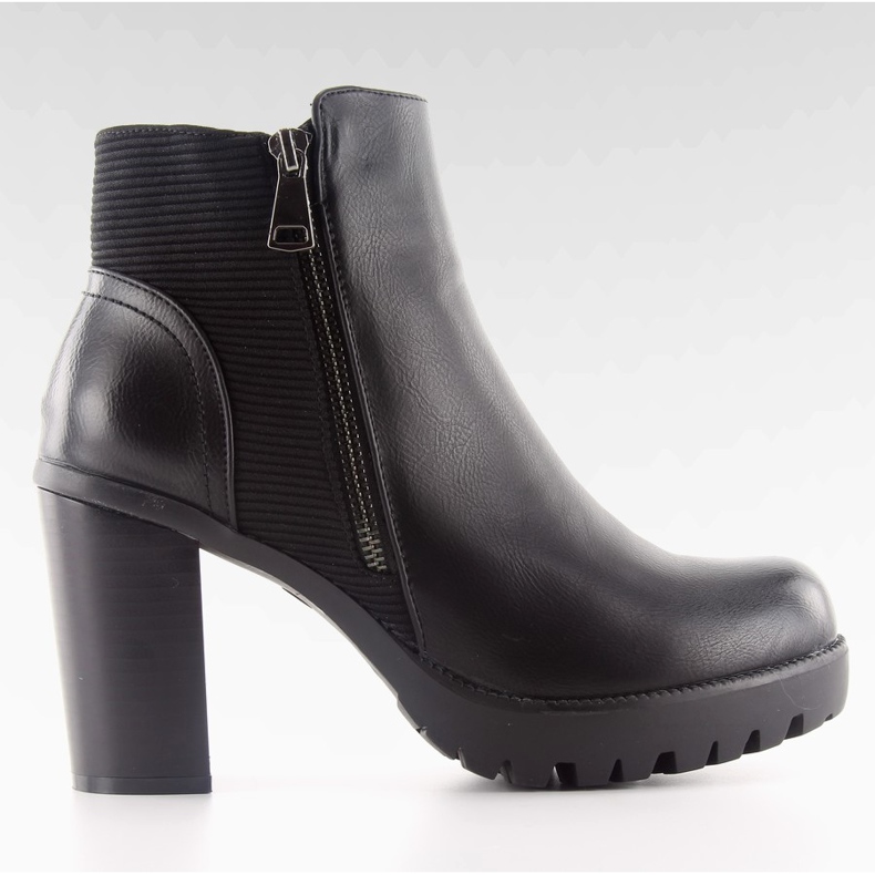 Stiefel mit hohen absätzen dd35p schwarz