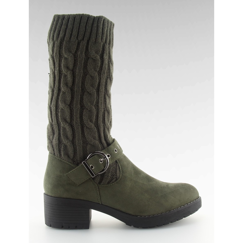 Wollstiefel NC109 grün