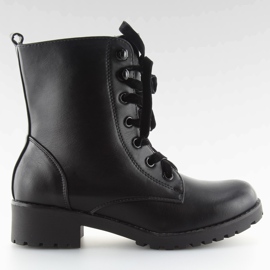 Schwarze Carbon Stiefel AB02-35 schwarz