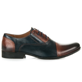 Lucca Business-Schuhe braun blau