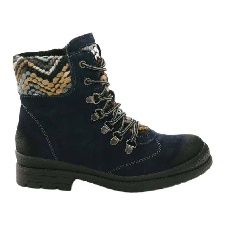 Lederisolierte Arbeiter Filippo 393 navy blau