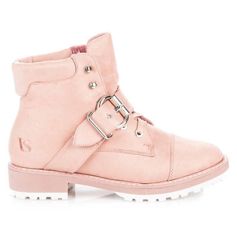 Vices New Collection Wildleder-Trapper rosa