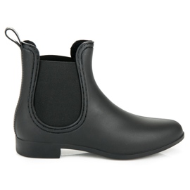 Vices New Collection Schwarze Gummistiefel, Laster