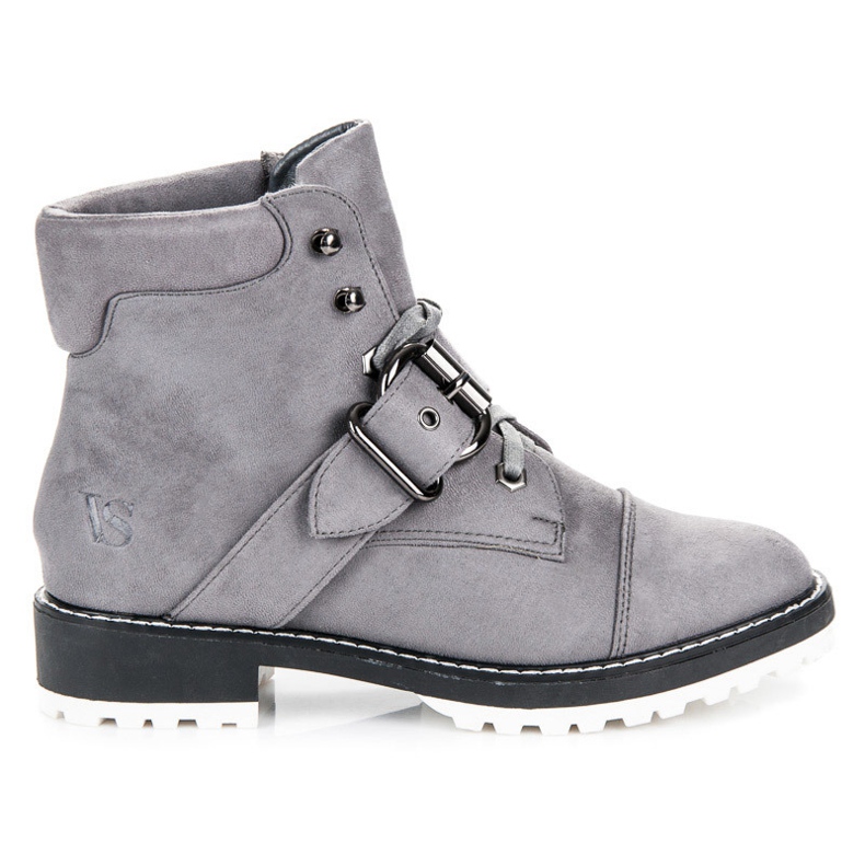 Vices New Collection Wildleder-Trapper grau