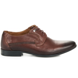 Lucca Elegante Lederschuhe braun