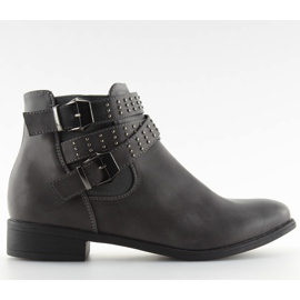 Graue Jodhpur-Stiefel grau pe153p grau