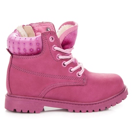 American Club Traperki mit Kristallen rosa