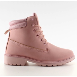 Holz, einfarbig rosa BL83 Rosa