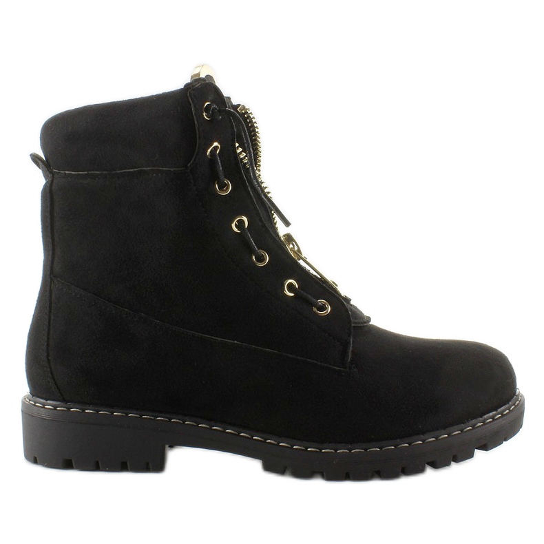 Wildleder Balmanki Uni Schwarz Nc50