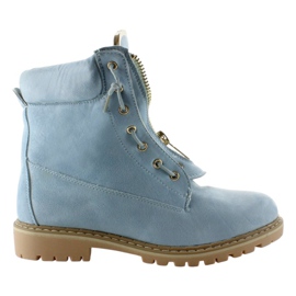 Balmanschuhe aus blauem Wildleder NC50 L. Blau