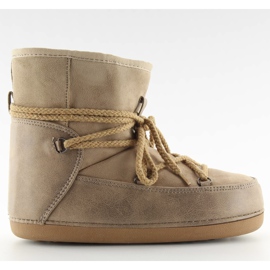 Beige Moon-Schneestiefel HW9500 beige