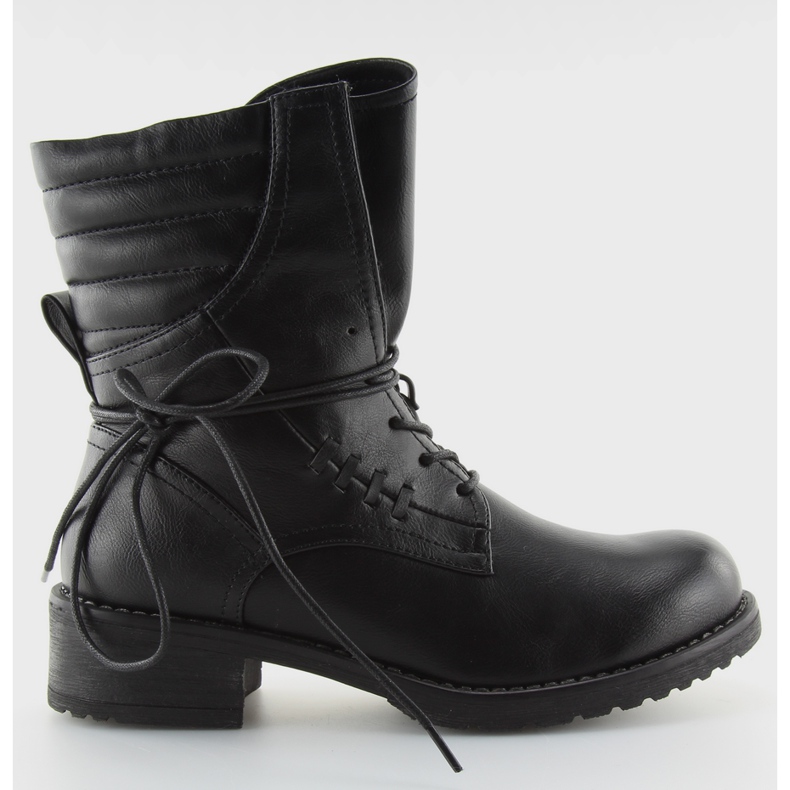 Schwarze Stiefel schwarz 9560 schwarz